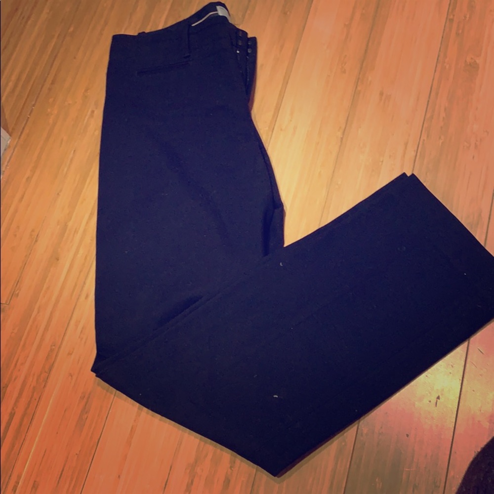 Black Gap True Straight Dress Pants